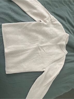 Vince Cream Mock Neck Sweater
